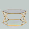 Журнальный столик Круз 93х80 стекло Stool Group ECT-187-TG