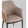 Стул Itan NC коричневый с экокожей Stool Group DC1122 997-7+ PU8161s