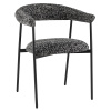 Стул Toko черно-белый Stool Group DR-1510-A BMG3091G-3