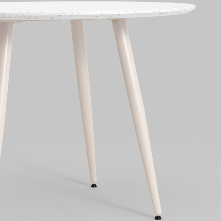 Стол круглый Nymphaea D110 терраццо Stool Group F-1715 TER 3860-1