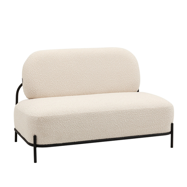 Диван Стоун букле молочный Stool Group vd-dv-stone-tr-milk