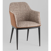 Стул Itan NC коричневый с экокожей Stool Group DC1122 997-7+ PU8161s