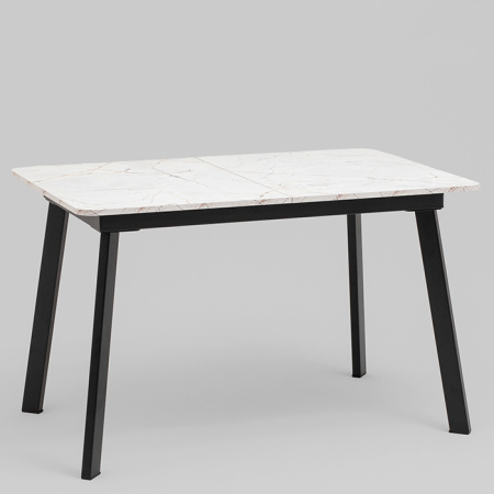Стол Batu New 120-160 D80 Азул оникс подстолье черное Stool Group AV 1209/1-1200/800-C509-9005