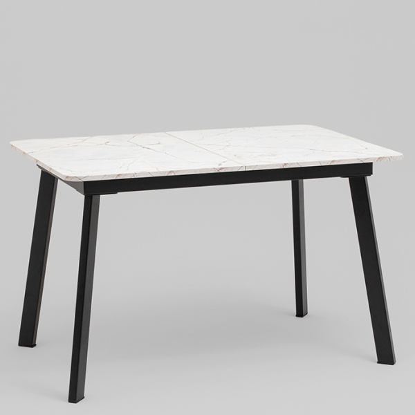 Стол Batu New 120-160 D80 Азул оникс подстолье черное Stool Group AV 1209/1-1200/800-C509-9005