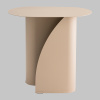 Журнальный столик Yvaine металл бежевый Stool Group MT-104-1 DB-003