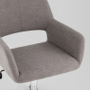 Стул офисный Ross рогожка темно-серый Stool Group Ross CHROME 50-22