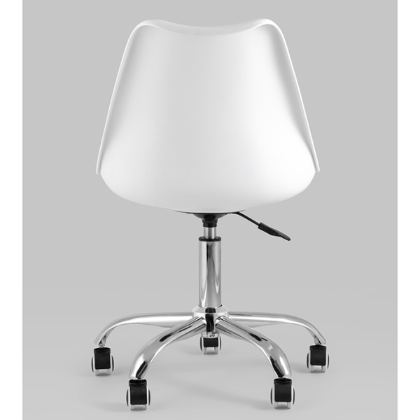 Стул Blok SN пластиковый белый Stool Group BML-053-D3 White