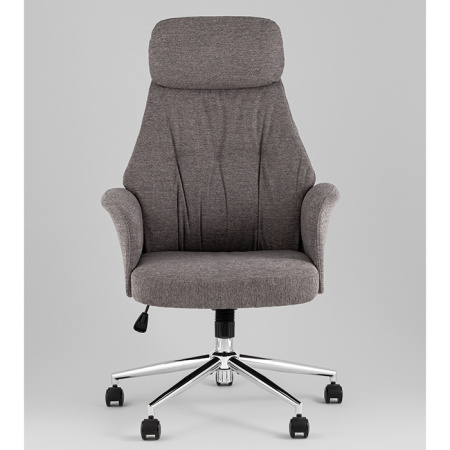 Кресло офисное TopChairs Neoma тёмно-серый Stool Group YF-0515 ZE119A-15 dark grey