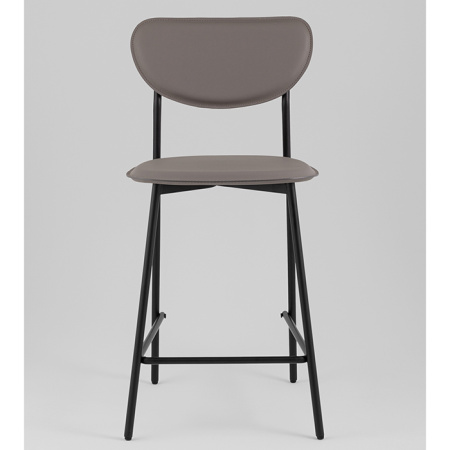 Стул барный Minnie серый Stool Group HPB2318 HAB1-10