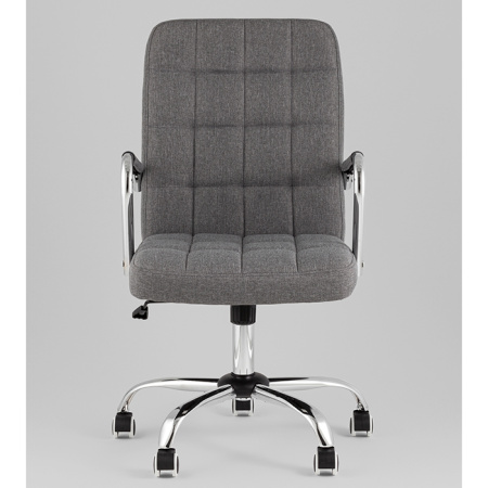 Кресло офисное TopChairs Comfo серый Stool Group D-719 grey