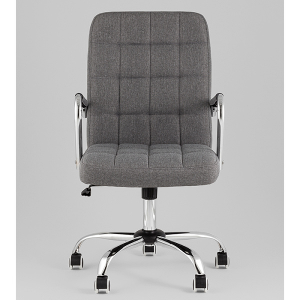 Кресло офисное TopChairs Comfo серый Stool Group D-719 grey