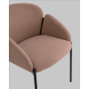 Стул Melia светло-коричневый Stool Group DC-3090 KD 3018-3 black legs
