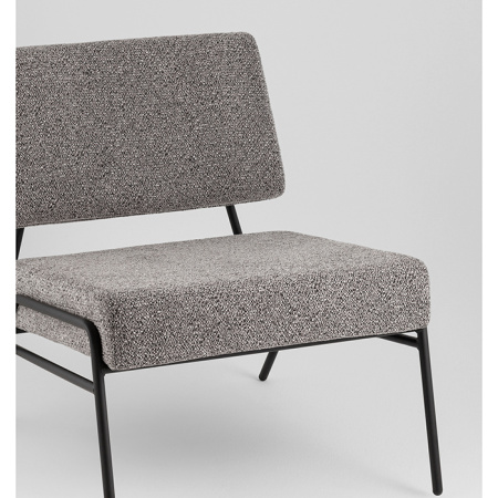Кресло Теллинг шенилл серый Stool Group LV-116-M84-01