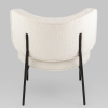 Кресло District Lounge букле белый Stool Group LV-101-S000-01