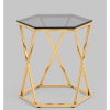 Журнальный столик Круз 48х42 стекло Stool Group EET-187-TG