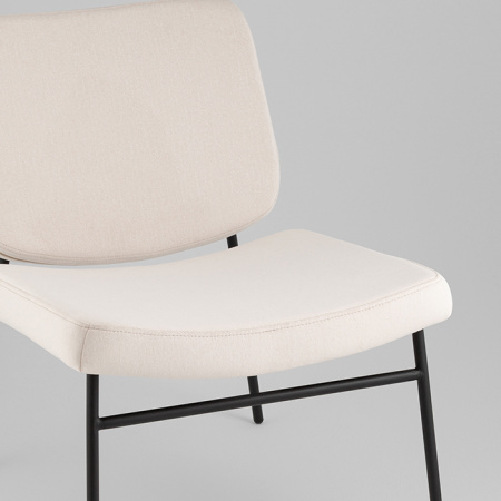 Кресло Эбигейл велюр молочный Stool Group LV-120-E10-01