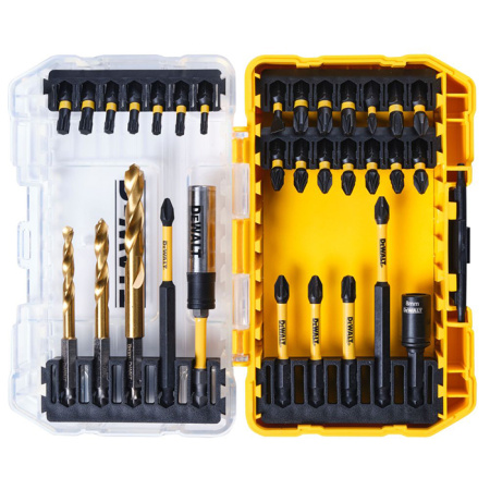 Набор бит, насадок и сверл (31 шт) FlexTorq DeWalt DT70741T-QZ