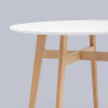Стол круглый Target Circle D90 белый Stool Group Z-220 black