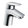 Смеситель для раковины со сливным гарнитуром MyCube Hansgrohe 71010000