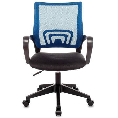 Кресло офисное TopChairs синий/чёрный Stool Group ST-BASIC/BL/TW-11