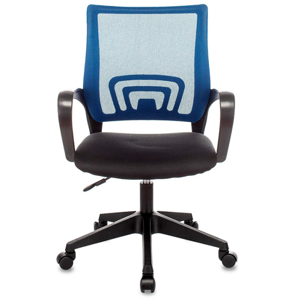 Кресло офисное TopChairs синий/чёрный Stool Group ST-BASIC/BL/TW-11