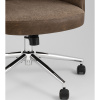 Кресло офисное TopChairs Neoma коричневый экокожа Stool Group YF-0515 ZE119A-3+FH-65 brown retro