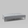 Диван прямой Кассель велюр серый Stool Group vd-cassel-vl12
