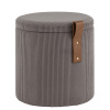 Пуф Руни XS с ящиком вельвет тёмно-серый Stool Group 24A2064CG-S-18
