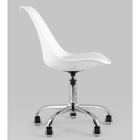 Стул Blok SN пластиковый белый Stool Group BML-053-D3 White