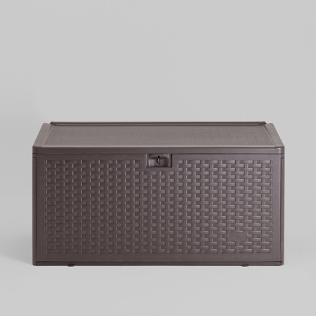 Стол-сундук пластик коричневый 110х55 276л Stool Group YX-DB73H