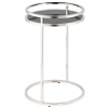 Журнальный столик Гестия 41х60 стекло чёрный Stool Group EET-079