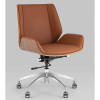 Кресло офисное TopChairs Crown коричневый Stool Group A312-A 8383-14 walnut back