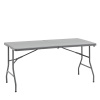 Стол-чемодан складной 152х74 см серый Stool Group YX-Z152-3X grey