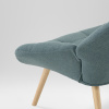 Кресло Олби Квадро зелёный Stool Group QH-8927K 875-12 green