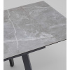 Стол Тайл 140-200х85 см керамика Larka Grey подстолье антрацит Stool Group AV 2126-1400/800-170110-7016T