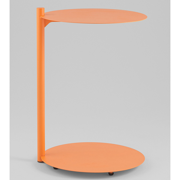 Журнальный столик Siara металл оранжевый Stool Group MT-214 DB-009