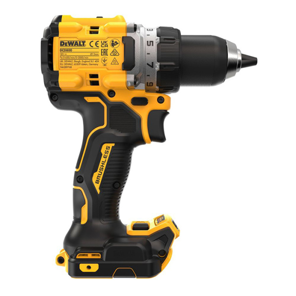 Дрель-шуруповерт аккумуляторная DeWalt DCD800P2T-QW