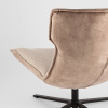 Кресло лаунж Sway бежевый с коричневым Stool Group DM7638 OTE-LAKE120+L.BROWN