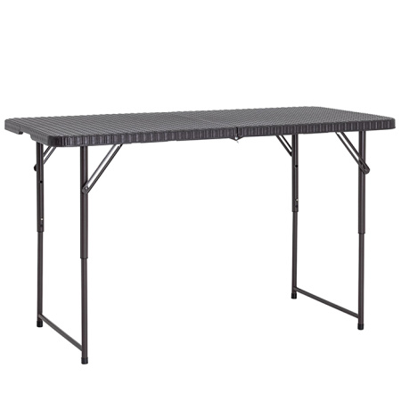 Стол-чемодан складной коричневый 122х61 см Stool Group TZ122