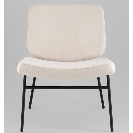 Кресло Эбигейл велюр молочный Stool Group LV-120-E10-01
