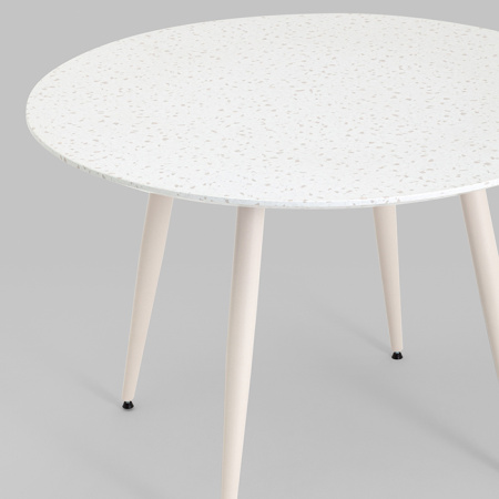 Стол круглый Nymphaea D110 терраццо Stool Group F-1715 TER 3860-1