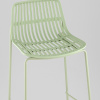 Стул барный Louran с подушкой зелёный Stool Group D-012H-75 green
