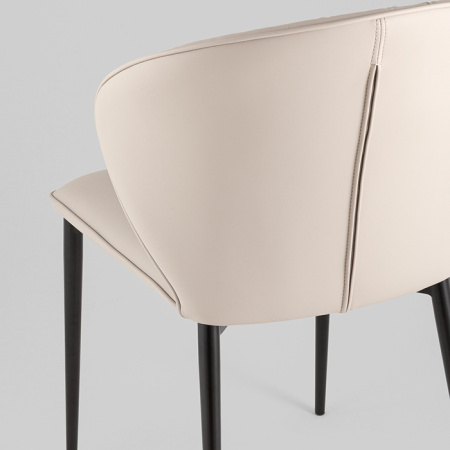 Стул Deia светло-серый экокожа Stool Group DC1151 S301-42 bl.l
