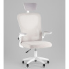 Кресло офисное TopChairs Core серый Stool Group OUE-2504-HR w.pl grey mesh