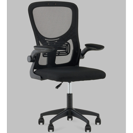 Кресло офисное TopChairs Core чёрный Stool Group OUE-2504 black