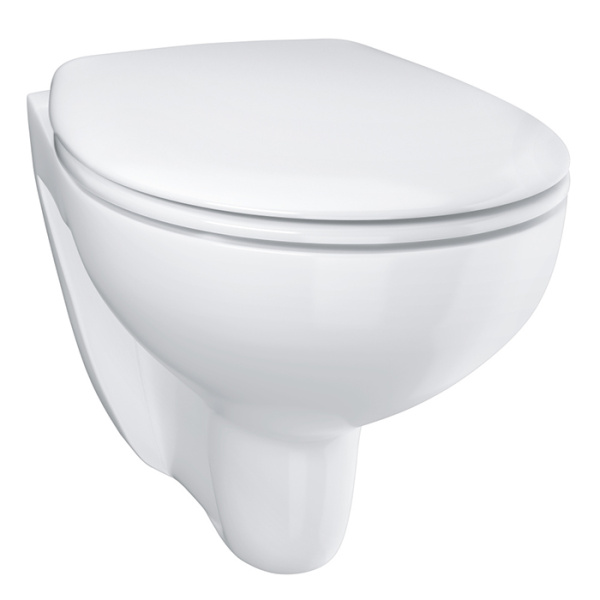 Унитаз подвисной с сиденьем с микролифтом Bau Ceramic Grohe 39351000