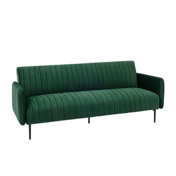 Диван прямой Дрезден велюр зелёный Stool Group vd-drezden-b19