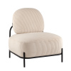 Кресло Стоун велюр рельефный молочный Stool Group vd-stone-cl-bone