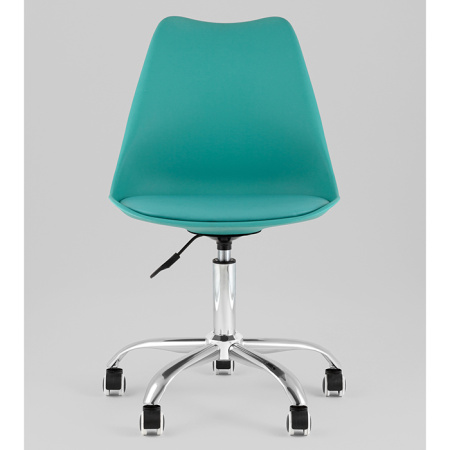Стул Blok SN пластиковый бирюзовый Stool Group BML-053-D3 Turquoise
