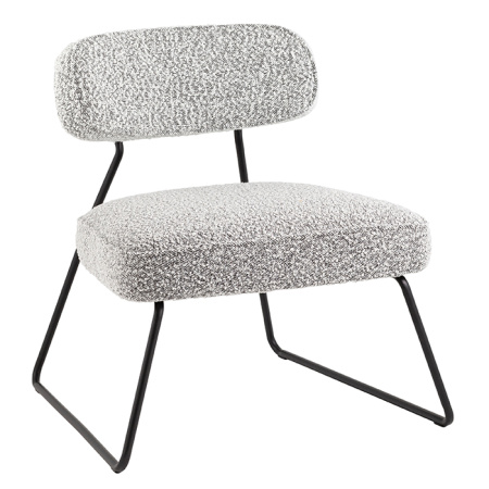 Кресло-лаунж Kate серый Stool Group CQ-2020 - BMG2635-19